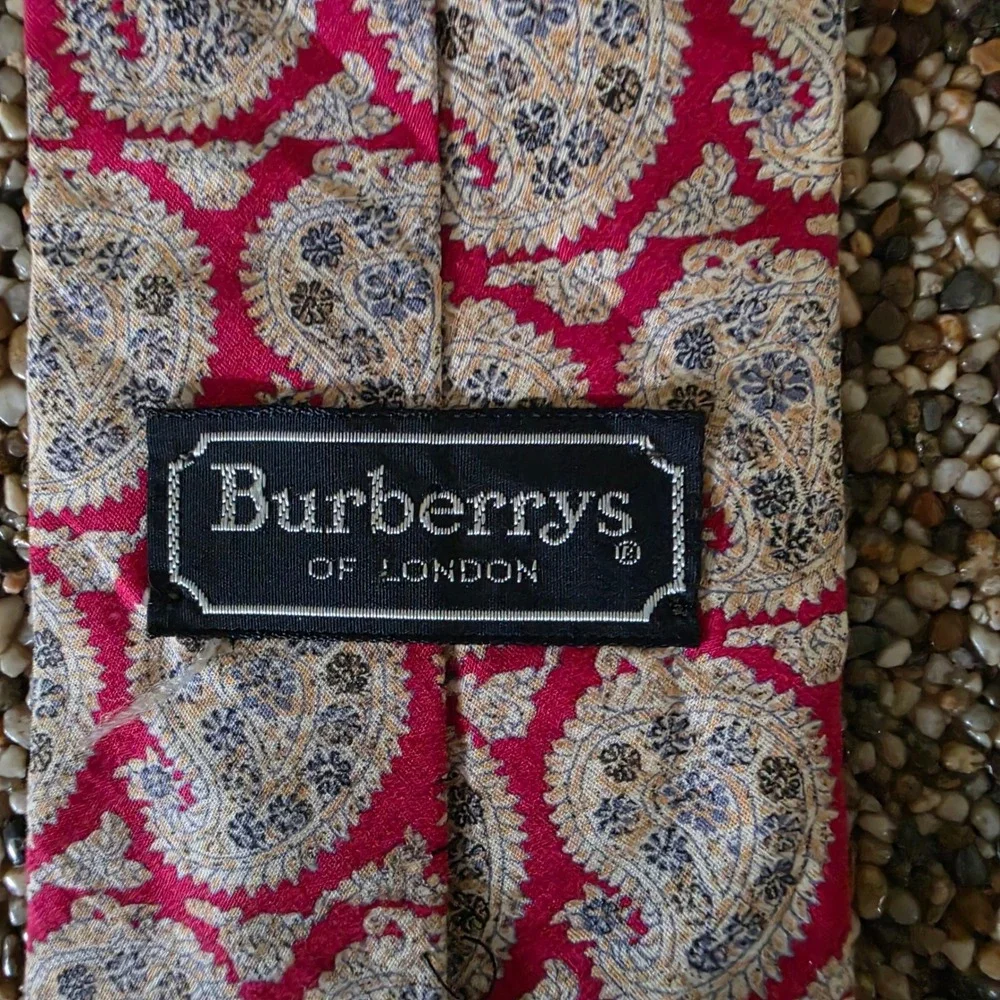 Mens Burberry Necktie